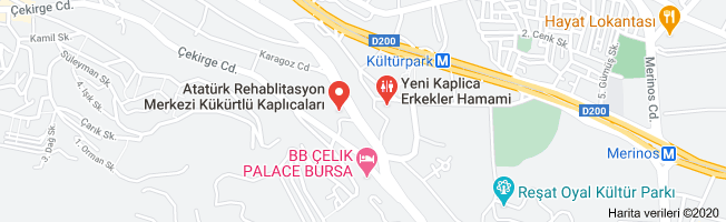 Kükürtlü Kaplıcaları haritası