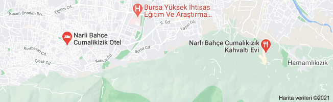 Narlı Bahçe Cumalıkızık haritası